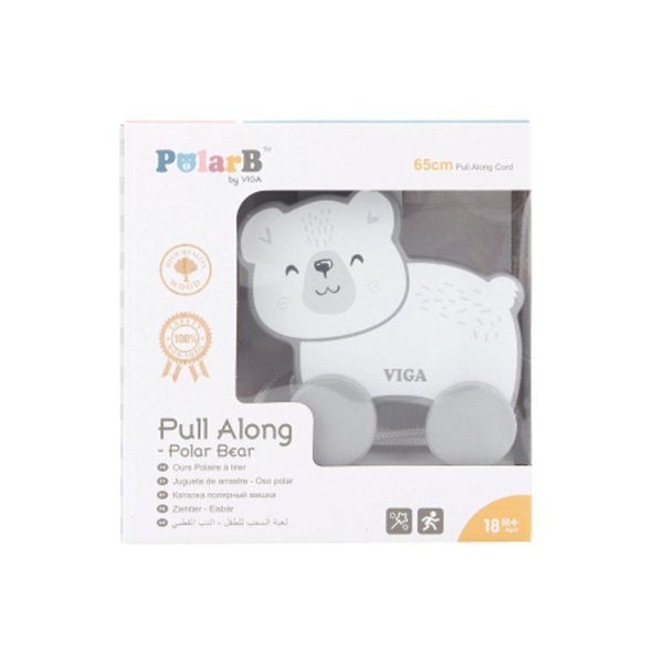 Viga 44001 Polarb Pull Along - Orso Polare-image