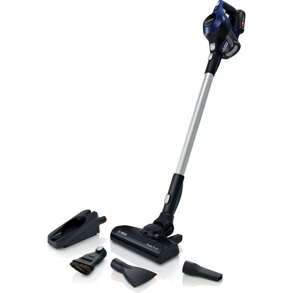 Bosch Serie 6 BBS611MAT Stick Vacuum/Electric Broom Battery Dry Bagless 0.3 L Blue 2.5 Ah-image