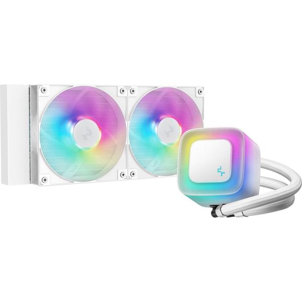 Deepcool Deepcool LE240 Wh V2 Processor All-In-One Liquid Cooler 12 Cm White 1 Pc(S)-image