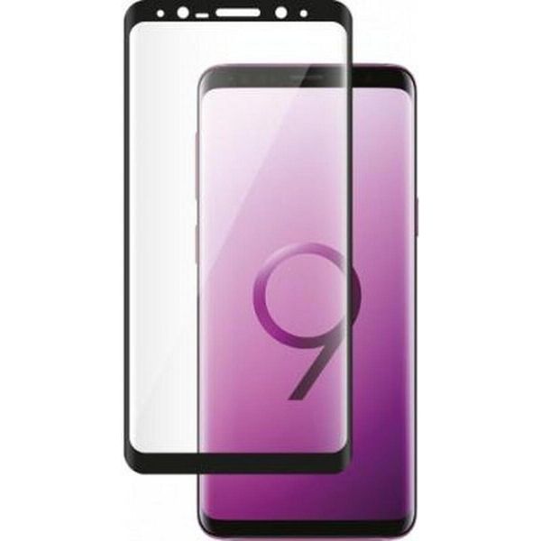 Bigben Connected, Protezione Dello Schermo In Vetro Antigraffio Per Samsung Galaxy S9 Plus, Nero Trasparente-image