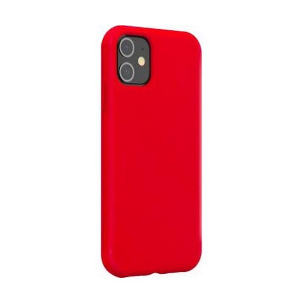 Bigben Connected, Custodia Per Apple Iphone 12 Mini, Silicone Rigido, Morbido Al Tatto, Rosso-image