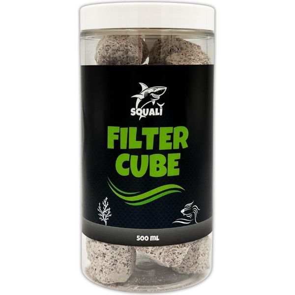 Cubo Filtrante Squali 500 Ml - Mezzo Filtrante Altamente Efficace-image