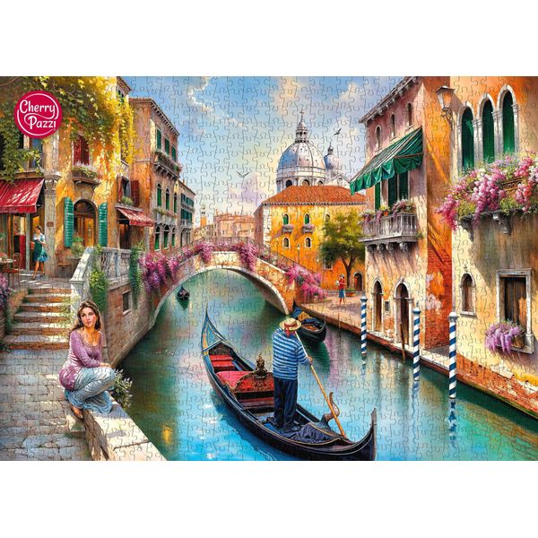 Cherry Pazzi Puzzle Estate A Venezia 1000 Pezzi-image