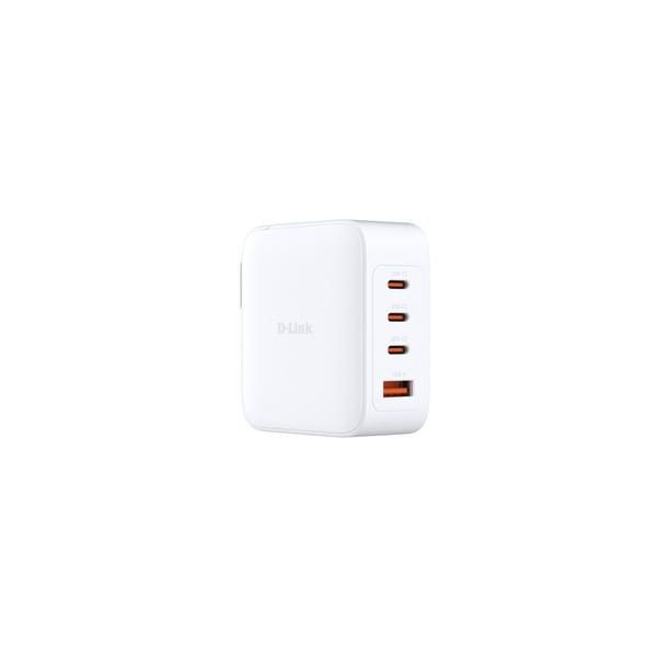 140W Gan LadegeräT DCF-141/E, Pd 3.1, Qc 4.0 Weiß, 1X USB-A, 3X USB-C-image