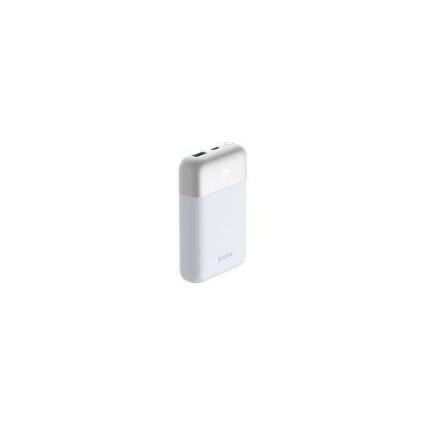 10000Mah Powerbank DPP-101 Weiß, 10 Ah, 1X USB-A, 1X USB-C, Pd 3.0, Qc 3.0-image