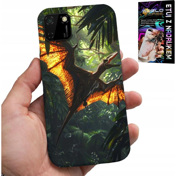 Custodia Per Huawei Y5P - Dino Dinosauro Pterodattilo Retro Custodia-image