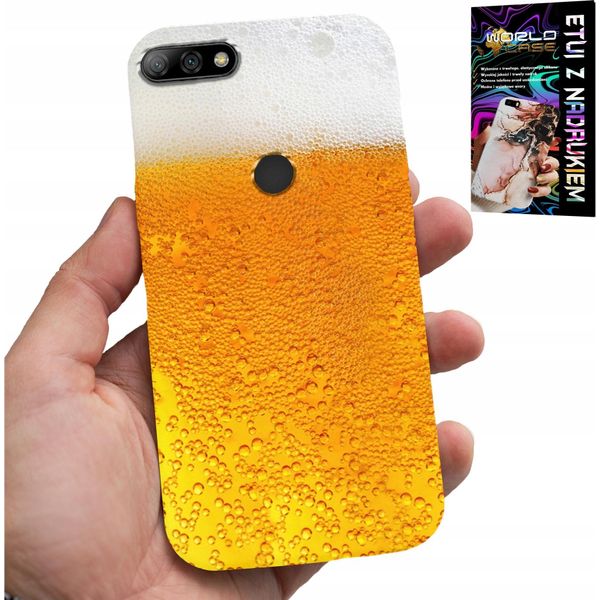 Custodia Per Huawei Y7 2018 - Birra, Design Boccale Di Birra Per Custodia Da Uomo-image