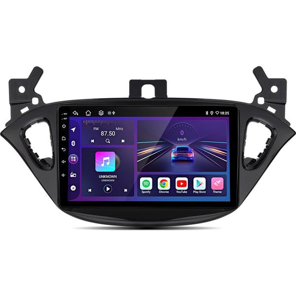 6+128G 9 "Android 14 Car Radio Carplay Per Opel Corsa E 2015-2019/Opel Adam 2013-2016 Gps Navi 4G Wifi Bt Dab+ Swc Usb 8-Core"-image