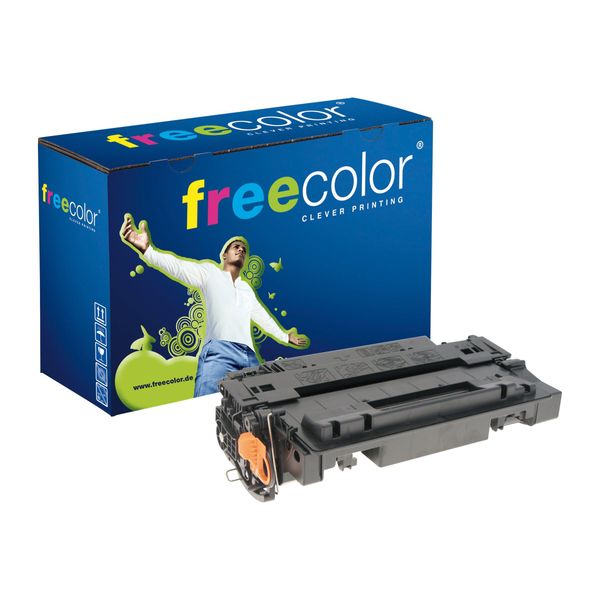 Freecolor K15221F7 Freecolor Toner Hp Lj P3015 A Black CE255A Kompatibel-image
