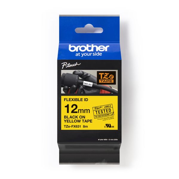 Brother Tze-Tape Tze-Fx631 Flexi-Tape Nastro Di Scrittura A Cassetta-image
