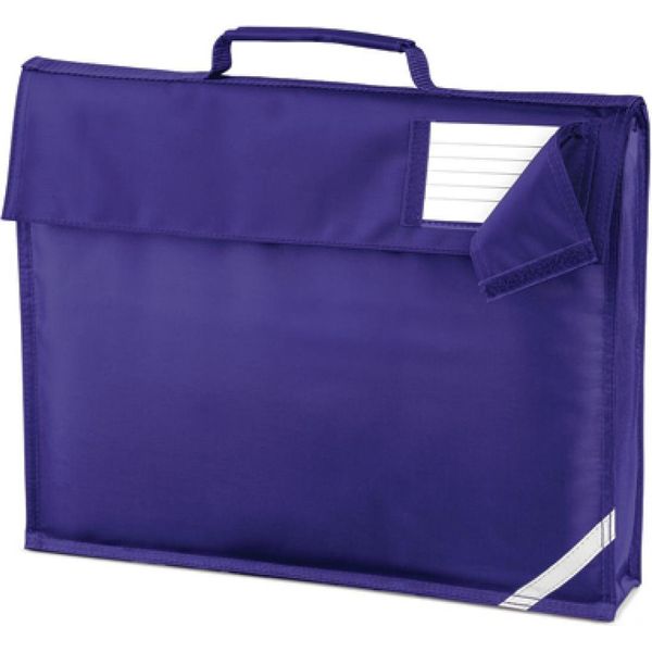 Quadra QD51 | Portadocumenti/Borsa Junior | 37 X 30 X 6 Cm - Colore: Viola - Dimensioni: 37 X 30 X 6 Cm-image