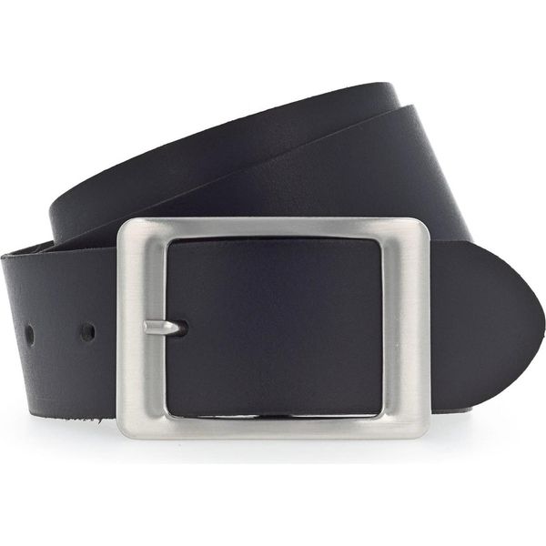 Vanzetti Pelle Cintura Classics 40Mm Leather Belt W85 Black Nero-image