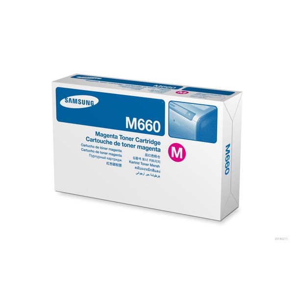 Hp ST924A CLP-M660B Toner Magenta, 5.000 Pagine Iso Iec 19798 Per Samsung CLP-610-image