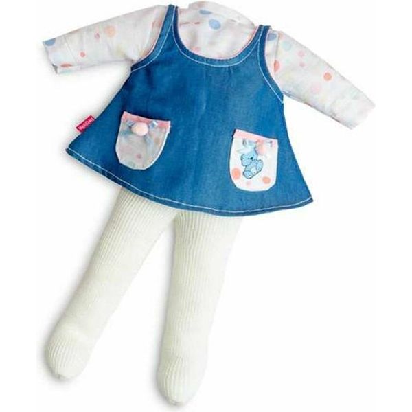 Berjuan Bambola Vestiti Ragazze 38 Cm Pe Blu/Bianco-image