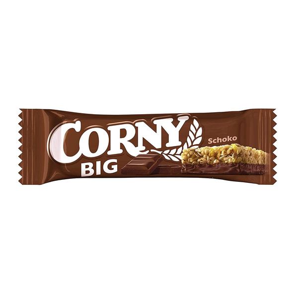 Corny Der Grosse Milch Barretta Di Muesli Bianca E Scura Con Croccantini 40G-image