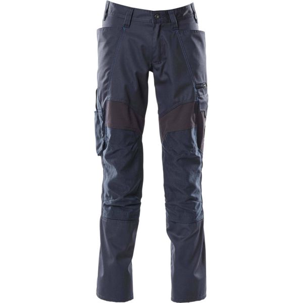 Mascot Pantaloni Accelerate Stretch Taglia 90C52 Azzurro 18579-442, Lunghezza:82, Taglia:82C54, Colore:Nero Blu-image