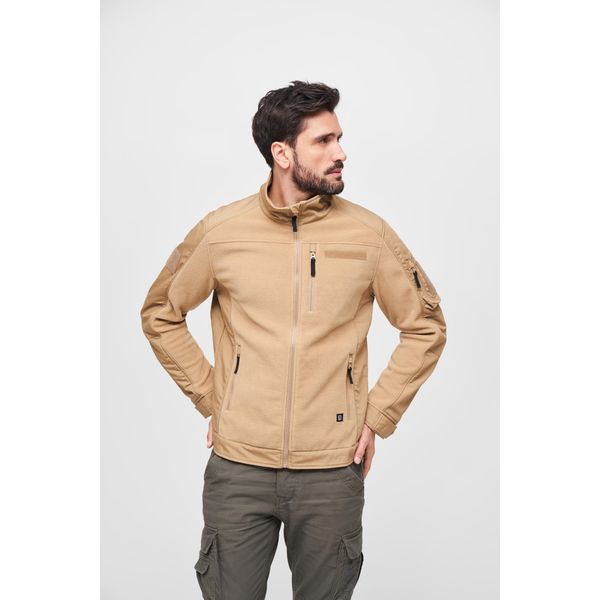 Brandit Giacca In Pile Ripstop Camel, 3XL-image