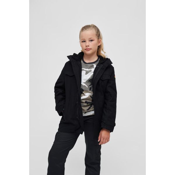 Brandit Kids Bw Parka Nero, 170/176-image