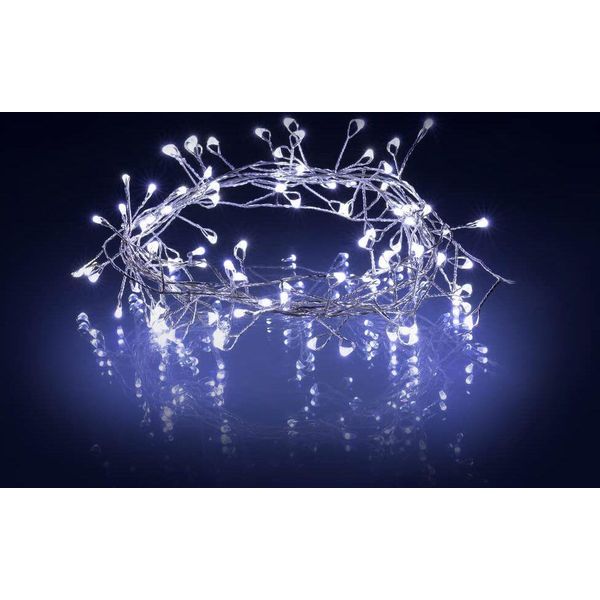 Retlux Rxl 276 Nano 100LED, Timer 6/18 H, Numero Totale Di Led 100, Colore Della Luce Bianco Freddo, Adatto Per Uso Interno Ed Esterno, Ip 44-image