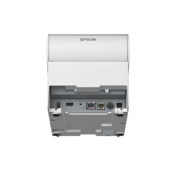 Epson TM-T88VII, Usb, Ethernet, Epos, Bianco Stampante Per Ricevute, Termica Diretta, 7 Punti/Mm (180Dpi), Larghezza Supporto (Max): 58Mm, 80Mm, Larghezza Stampa (Max): 72Mm, Diametro Rotolo (Max): 83Mm, Velocità (Max): 500Mm/Sec, Usb, Usb Alimentata, Ethernet, Esc/Pos, Epos, Incl.: Alimentatore, Cavo Di Alimentazione (Ue), Coperchio Del Cavo, Adattatore Per La Larghezza Della Carta, Coperchio Del-image