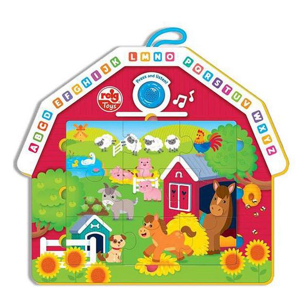 Puzzle Reig Merry Farmhouse 9 Pezzi Musicale-image