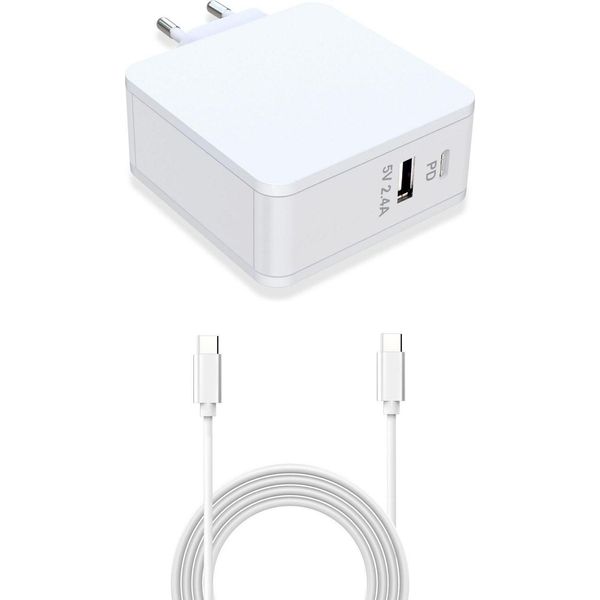 Coreparts W126258204 Alimentatore E Convertitore Di Tensione Da Interno 90 W Bianco (MBXUSBC-AC0015)-image