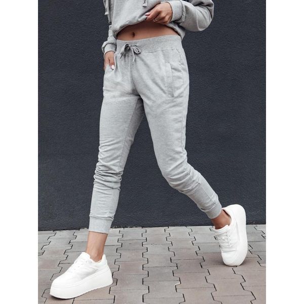 Dstreet Pantalone Donna Relax Mode Grigio Chiaro Xl-image