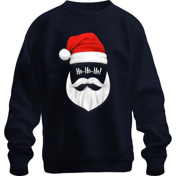 Ho Ho Ho Babbo Natale - Regalo Di Natale Maglione Di Natale Unisex, Navy, Xxl-image