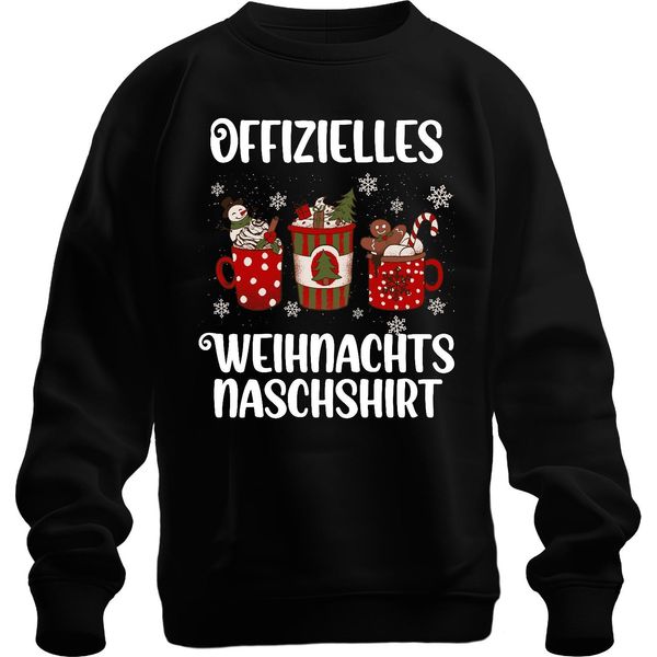 Divertente Bradipo Che Fa Merenda - Regalo Di Natale Maglione Di Natale Unisex, Nero, Xl-image