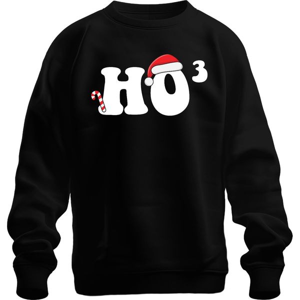 Insegnante Di Matematica Ho Ho Ho - Regalo Di Natale Maglione Di Natale Unisex, Nero, 3XL-image