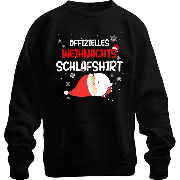 Camicia Ufficiale Di Natale Babbo Natale Babbo Natale - Natale Natale Pullover Unisex, Nero, Xxl-image