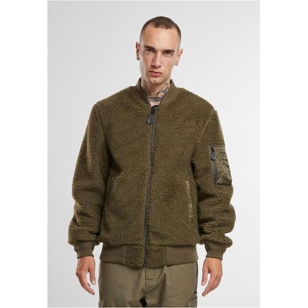 Brandit MA1 Giacca Sherpa Oliva - Xl-image