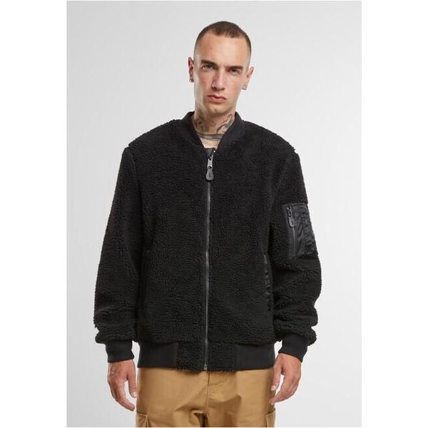 Brandit MA1 Sherpa Jacket Nero - 3XL-image