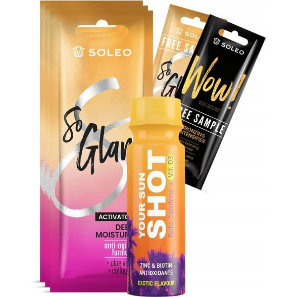 Soleo So Glam 3X15Ml Acceleratore Abbronzante + Omaggi-image