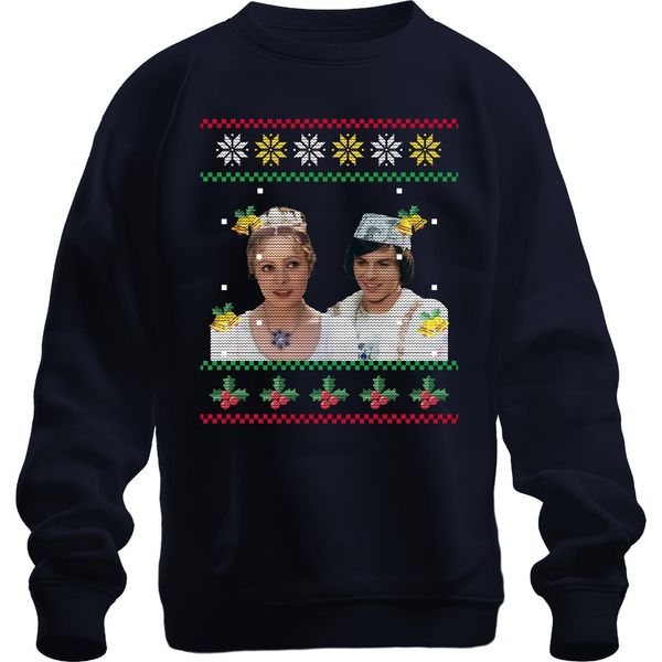 Tre Nocciole Per Cenerentola - Maglione Natalizio Unisex, Navy, Xl-image