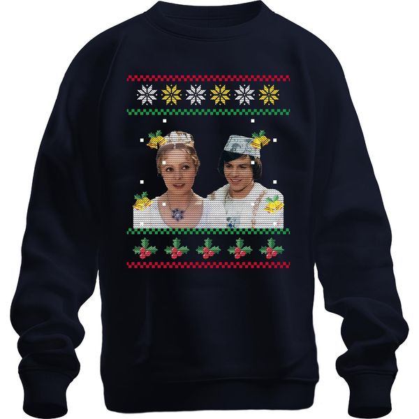 Tre Nocciole Per Cenerentola - Maglione Natalizio Unisex, Navy, M-image