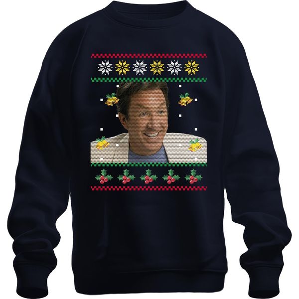 Babbo Natale - Pullover Unisex Con Maglione Natalizio, Navy, 3XL-image