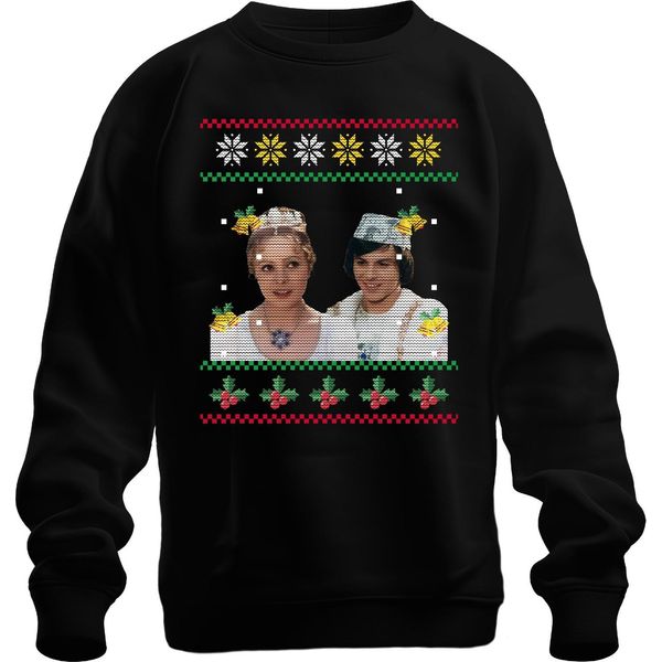 Tre Nocciole Per Cenerentola - Pullover Unisex Con Maglione Natalizio, Nero, Xl-image