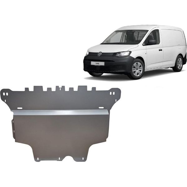 Protezione Antincastro In Alluminio Per Volkswagen Caddy-image