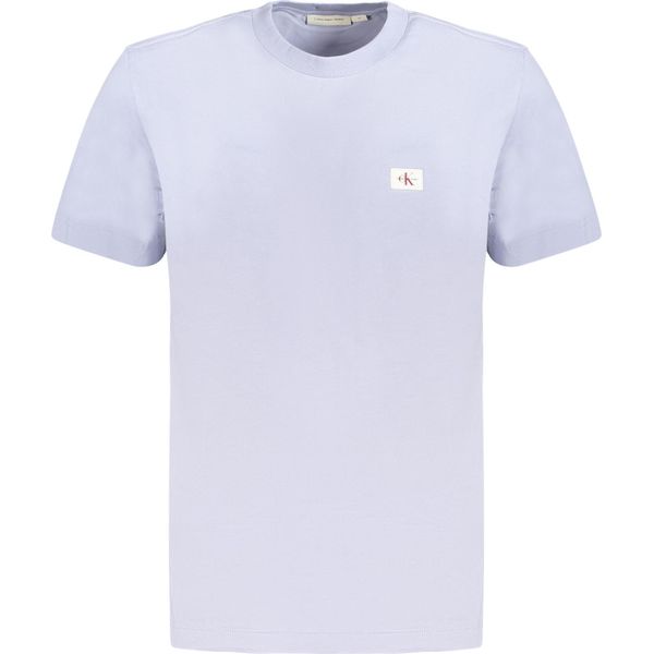 Calvin Klein Uomo T-SHIRT Corta Blu : Colore - Azzurro, Taglia - M Taglia: M Colore: Azzurro-image