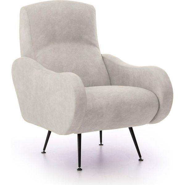 Talamo Italia Poltrona Dromondin Beige, Braccioli Peso Supportato 90 Kg Italy-image