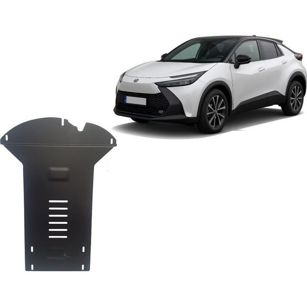 Protezione Antincastro In Acciaio Per Catalizzatore Toyota Toyota C-HR-image