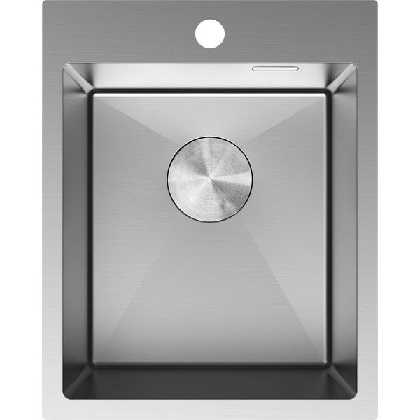 Mexen Solix Lavello In Acciaio Inox Ad 1 Vasca 400 X 500 Mm, Inox - 6406401000-01-image