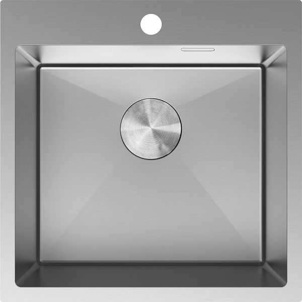Mexen Solix Lavello In Acciaio 1-Vasca 500 X 500 Mm, Inox - 6407501000-01-image