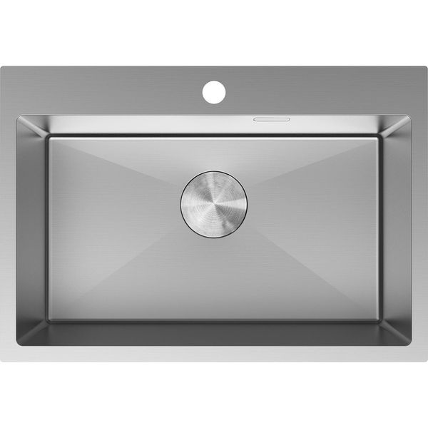 Mexen Solix Lavello In Acciaio 1-Vasca 650 X 450 Mm, Inox - 6403651000-01-image