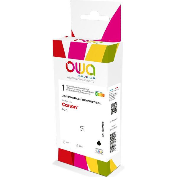 L'inchiostro Owa K20635OW Sostituisce Canon PGI-1500XLM Magenta-image