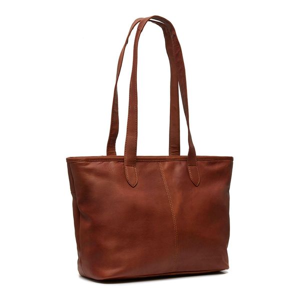 The Chesterfield Brand Borsa Shopper Laptop Bag Con Scomparto Per Laptop Monza Shopper Cognac Terracotta-image