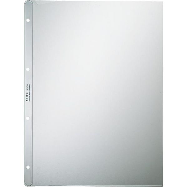 Leitz 4700-00-03 4700 Copertina Per Brochure Premium, A4, Pp, Grana, A Prova Di Documento, Incolore-image