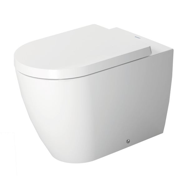 Duravit Me By Starck Wc Sur Pied, Back To Wall, à Fond Creux, Fixation Incluse, 370X600Mm, 2169099000, 2169099000-image