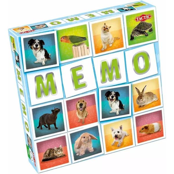 Tactic Pets Memo Gioco Di Carte Abbinate-image